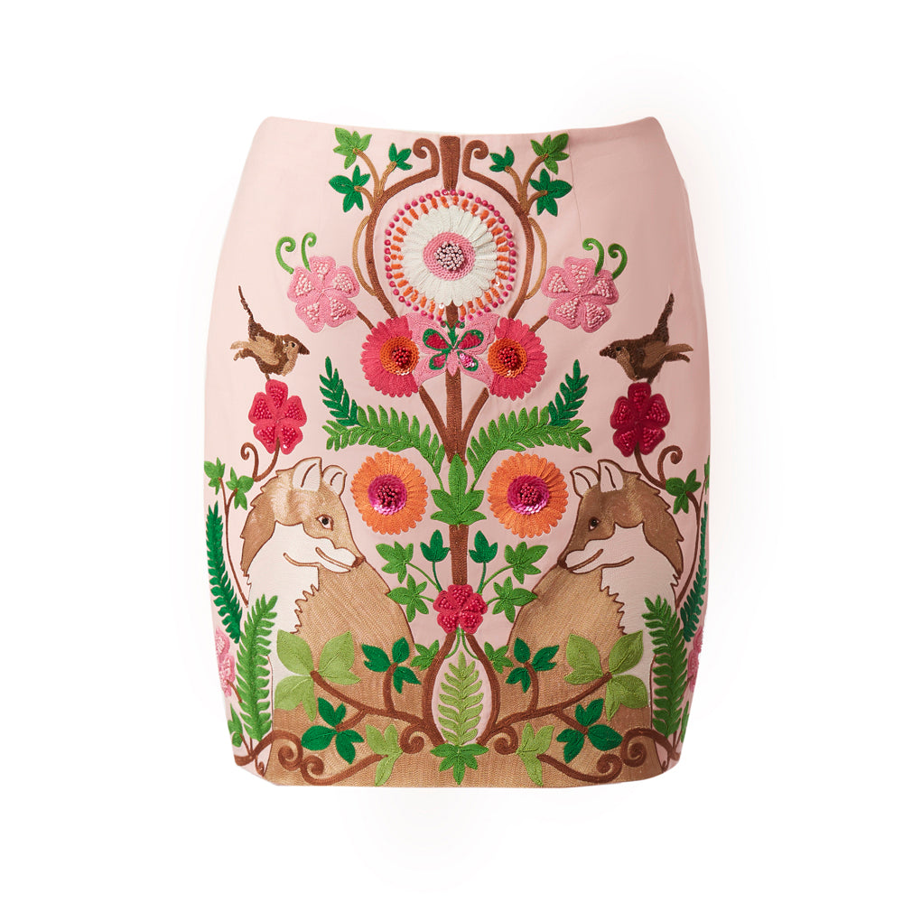 Embroidered Skirt