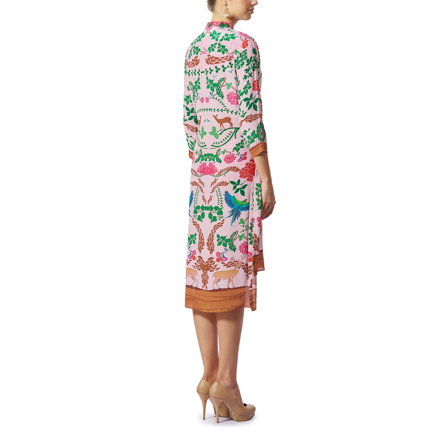 Embroidered High-Low Tunic