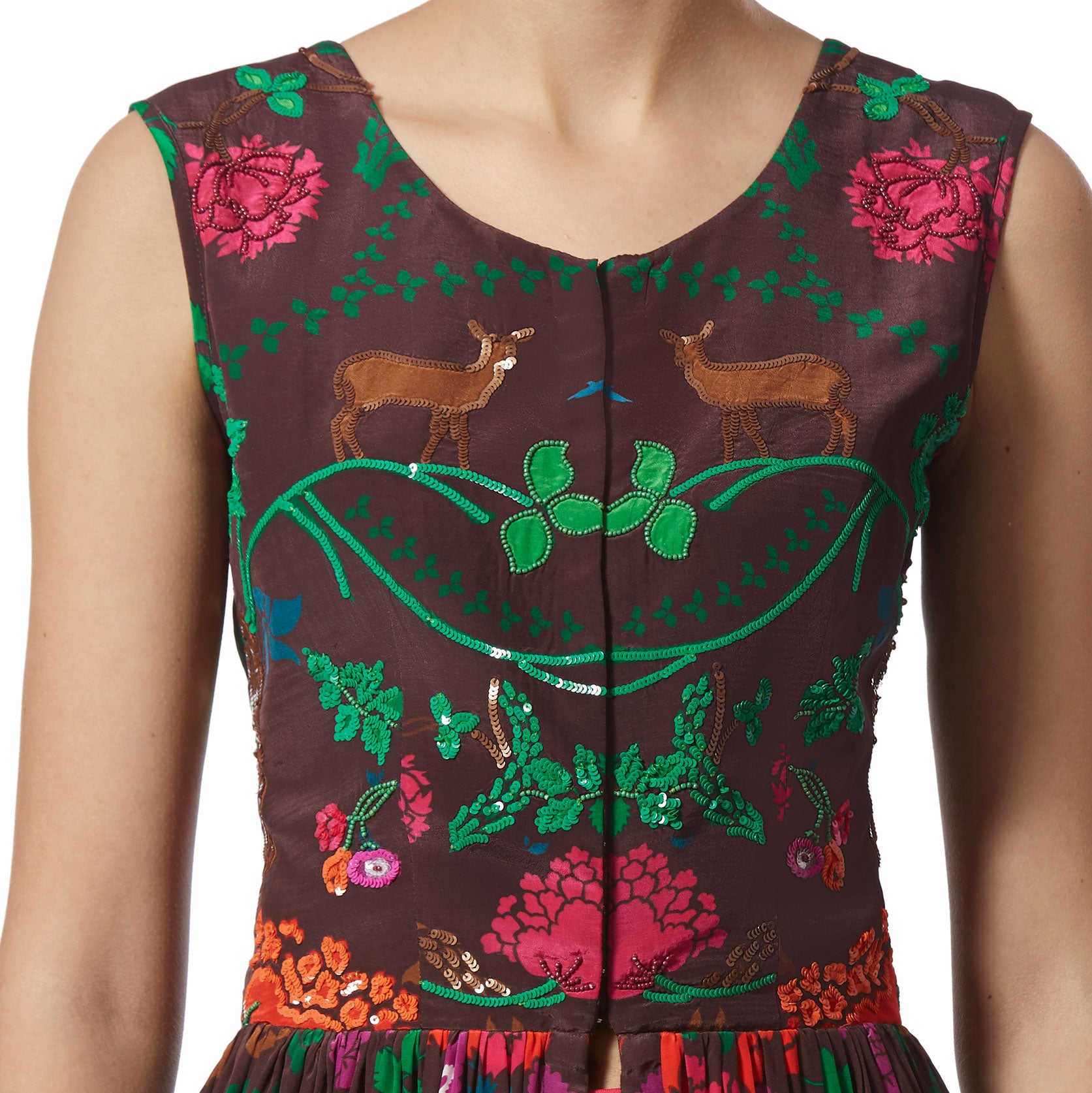 Embroidered Maxi