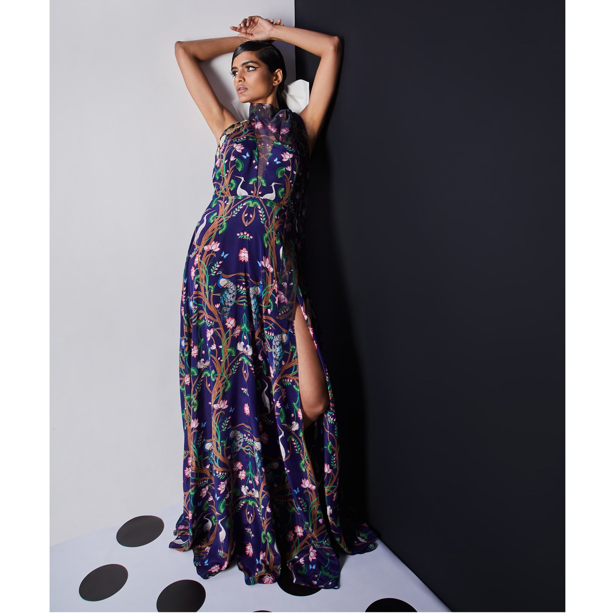 Embroidered Maxi Dress