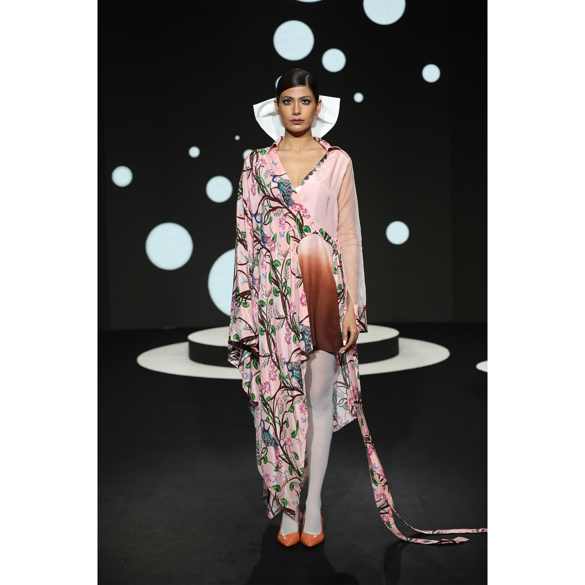 Draped Wrap Dress