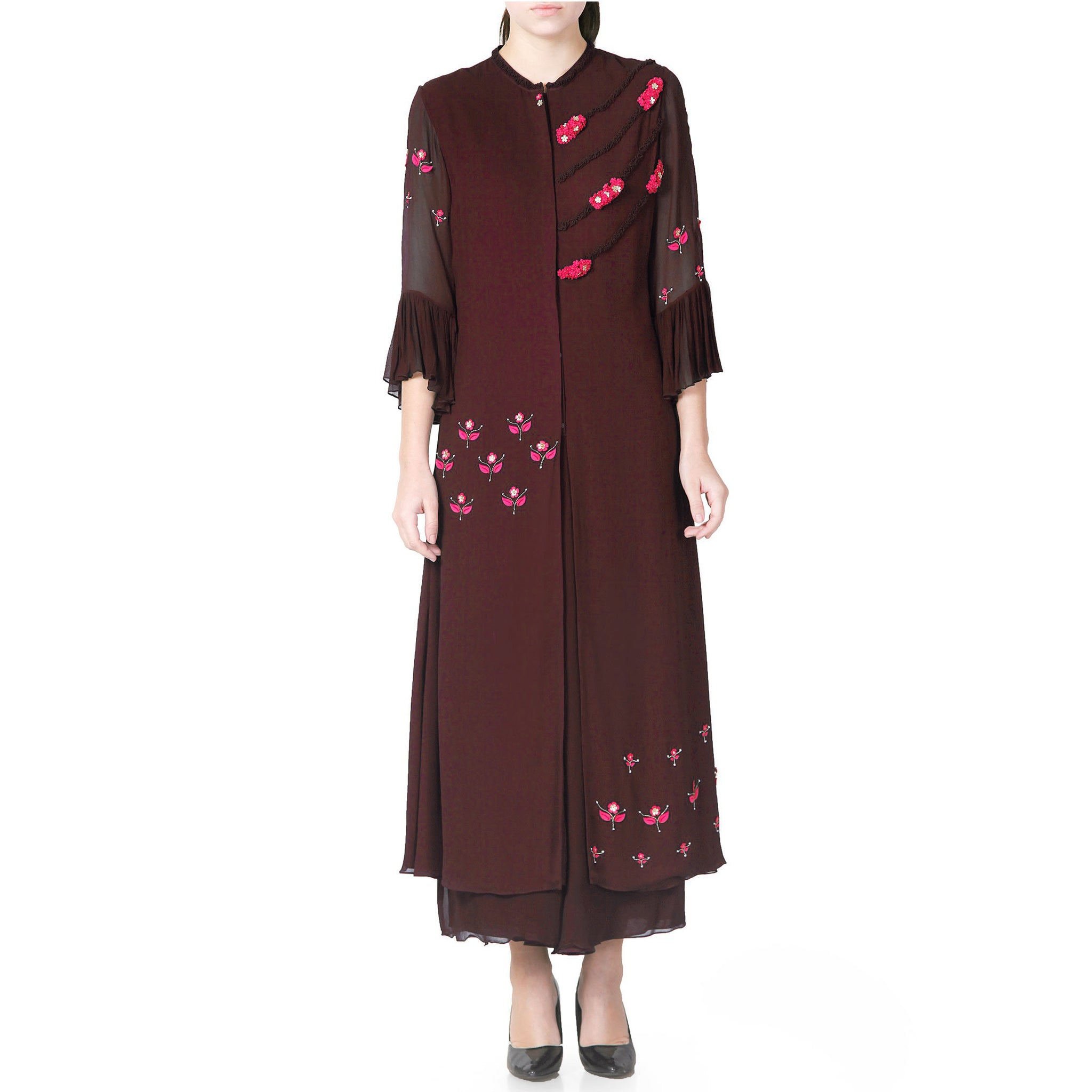 Embroidered Kurta with Palazzo