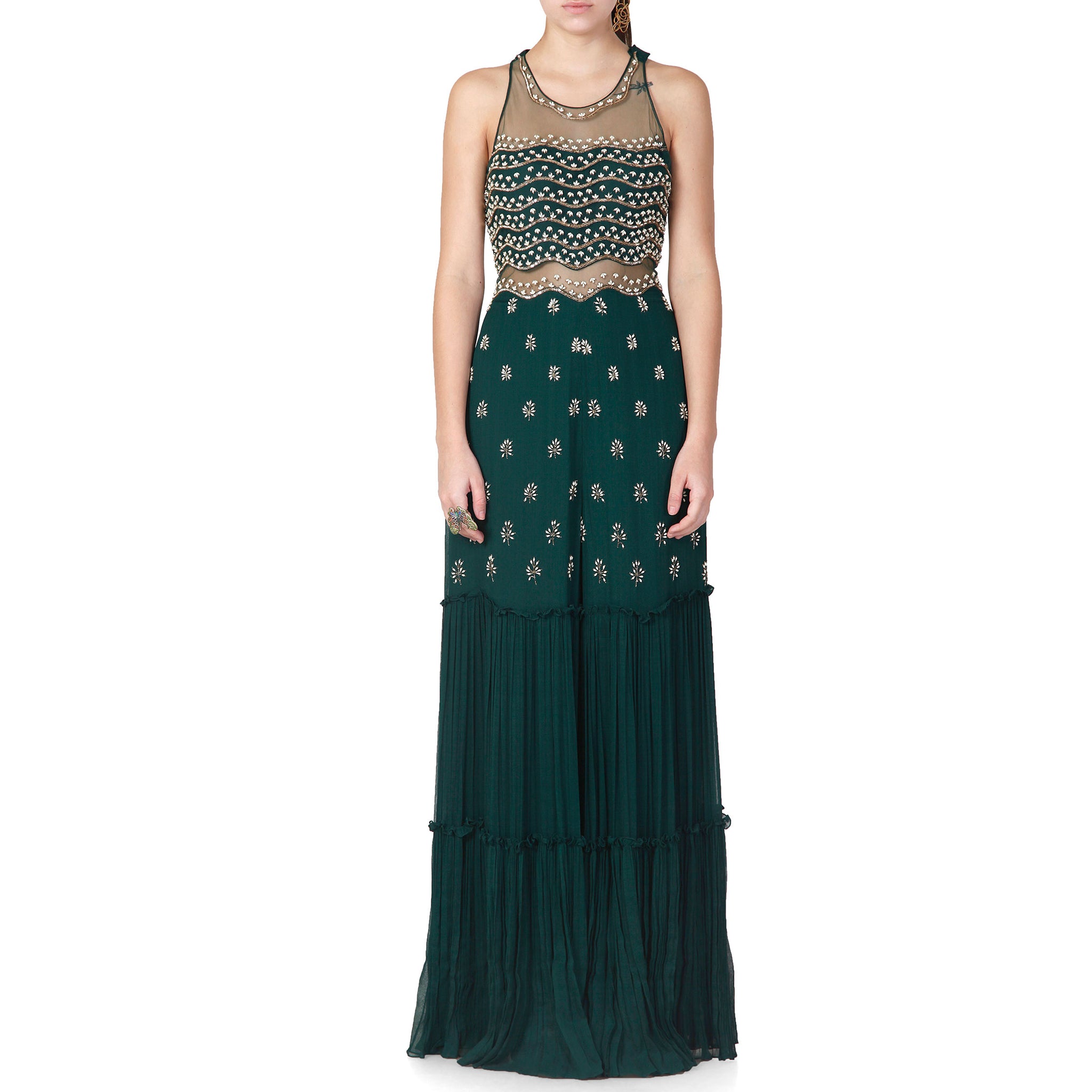 Embroidered Jumpsuit