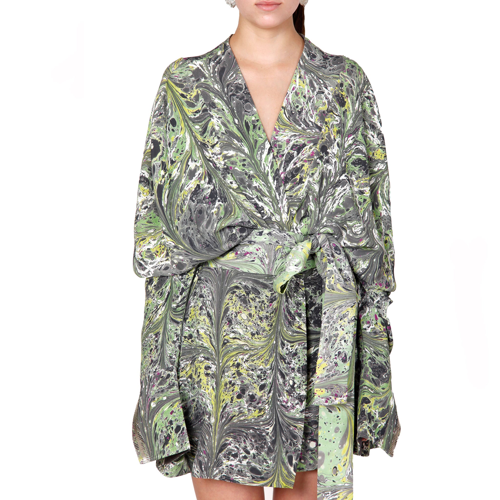 Draped Wrap Dress