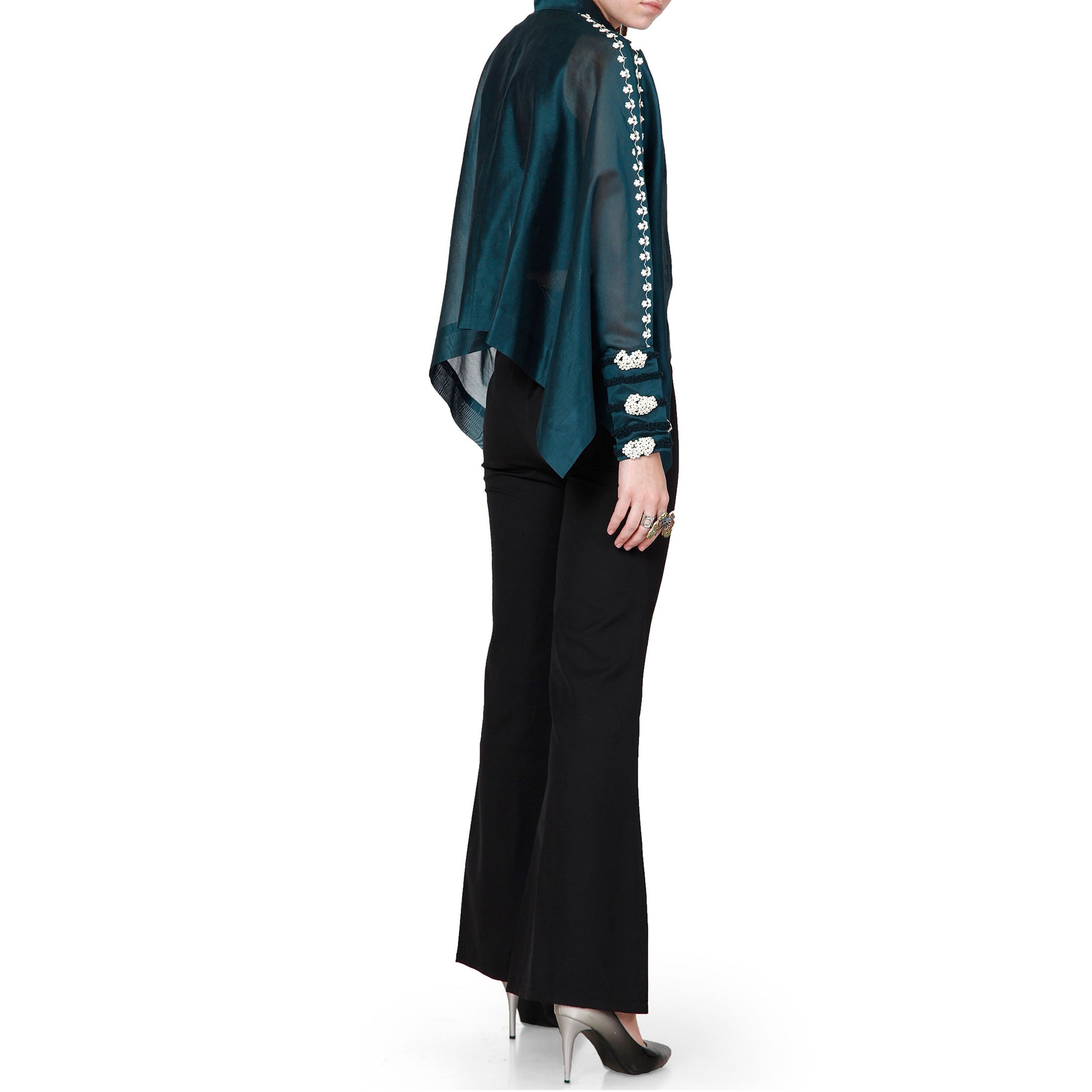 Embroidered Boxy Shirt