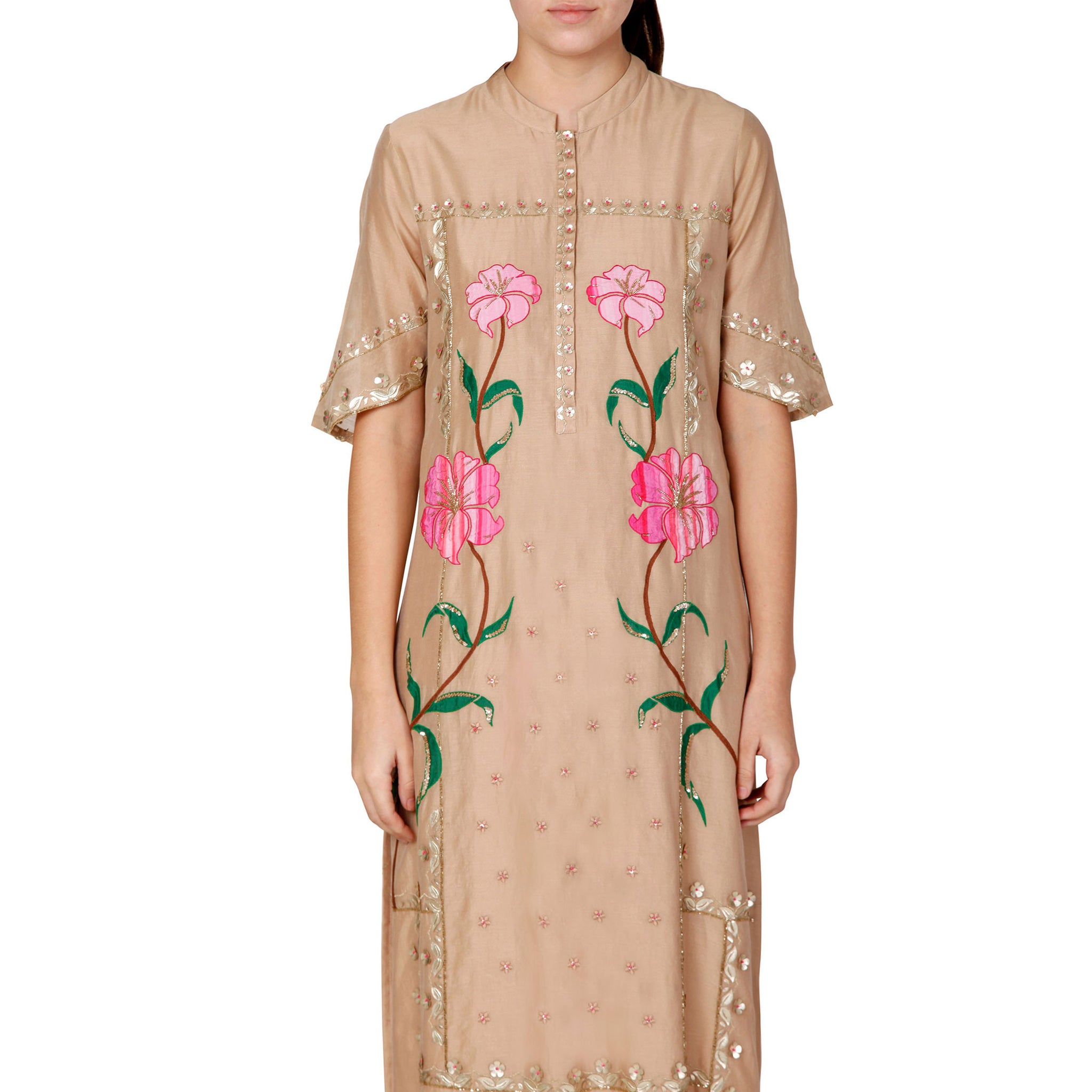 Embroidered Kurta with Pants