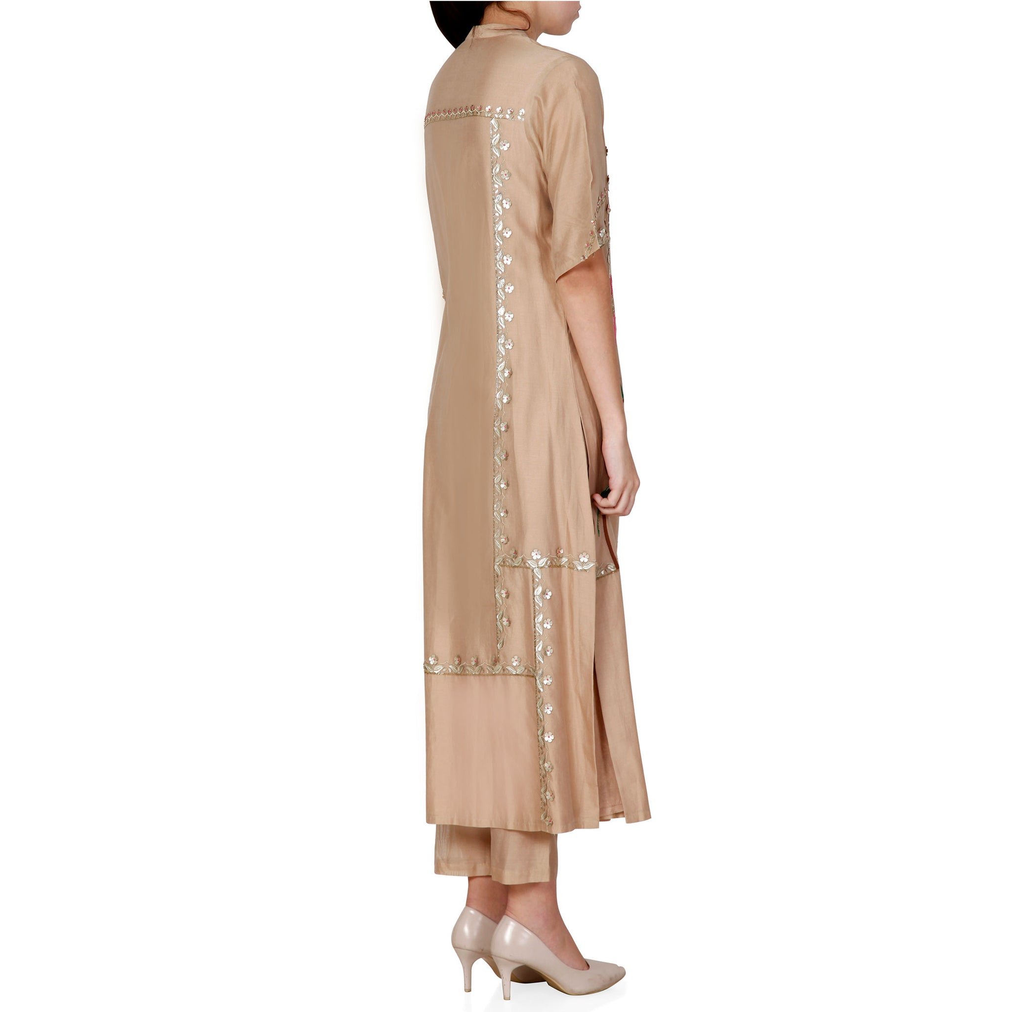 Embroidered Kurta with Pants