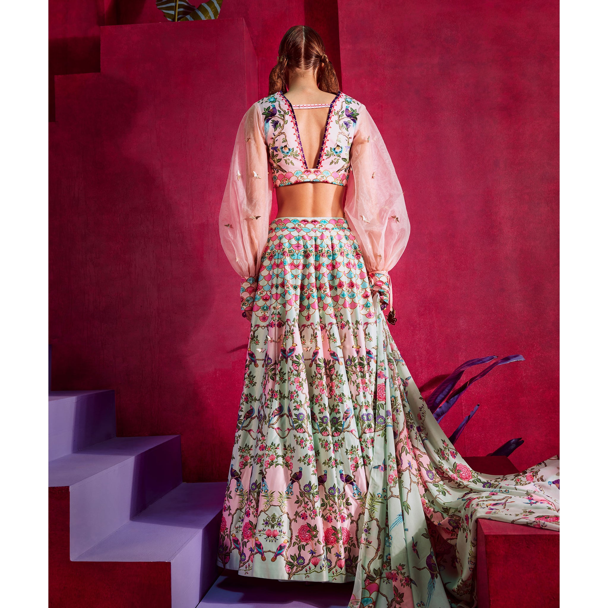Embroidered Lehenga Set