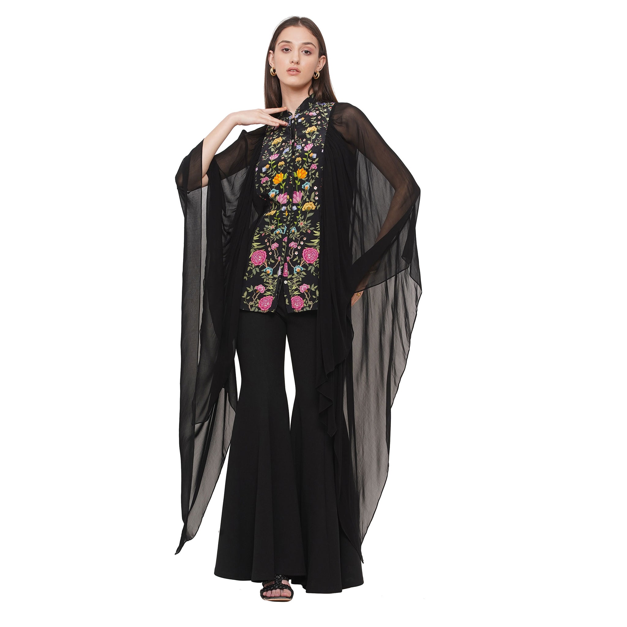 Embroidered Tunic Set