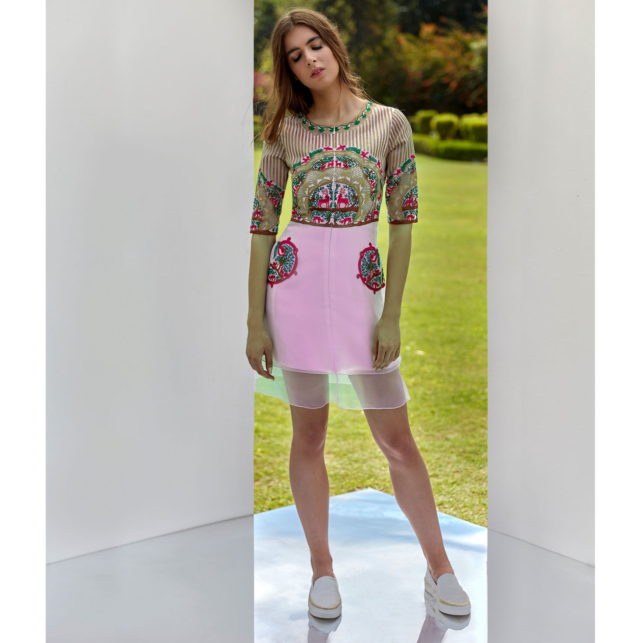 Embroidered Dress