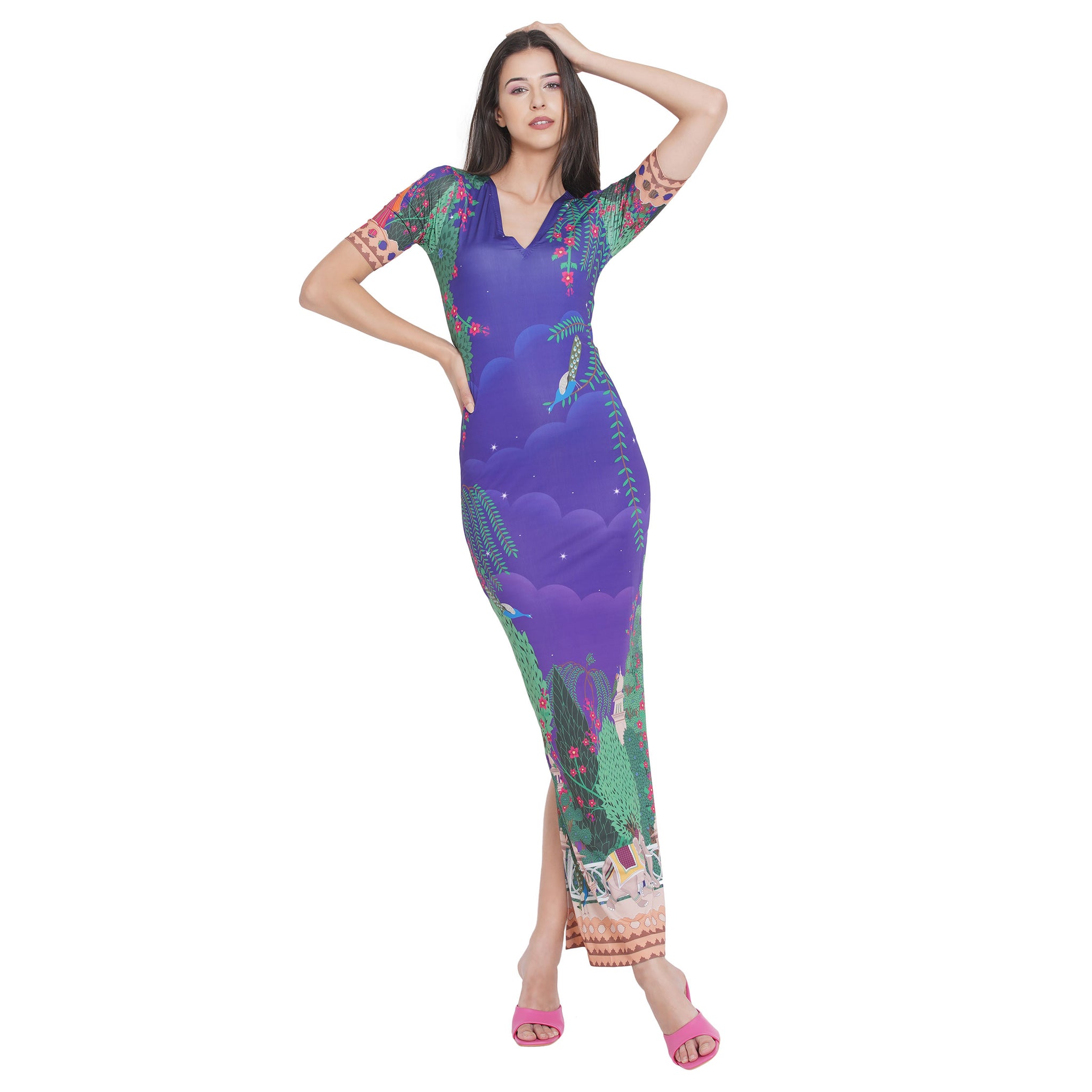 Statement Print Sheath Dress