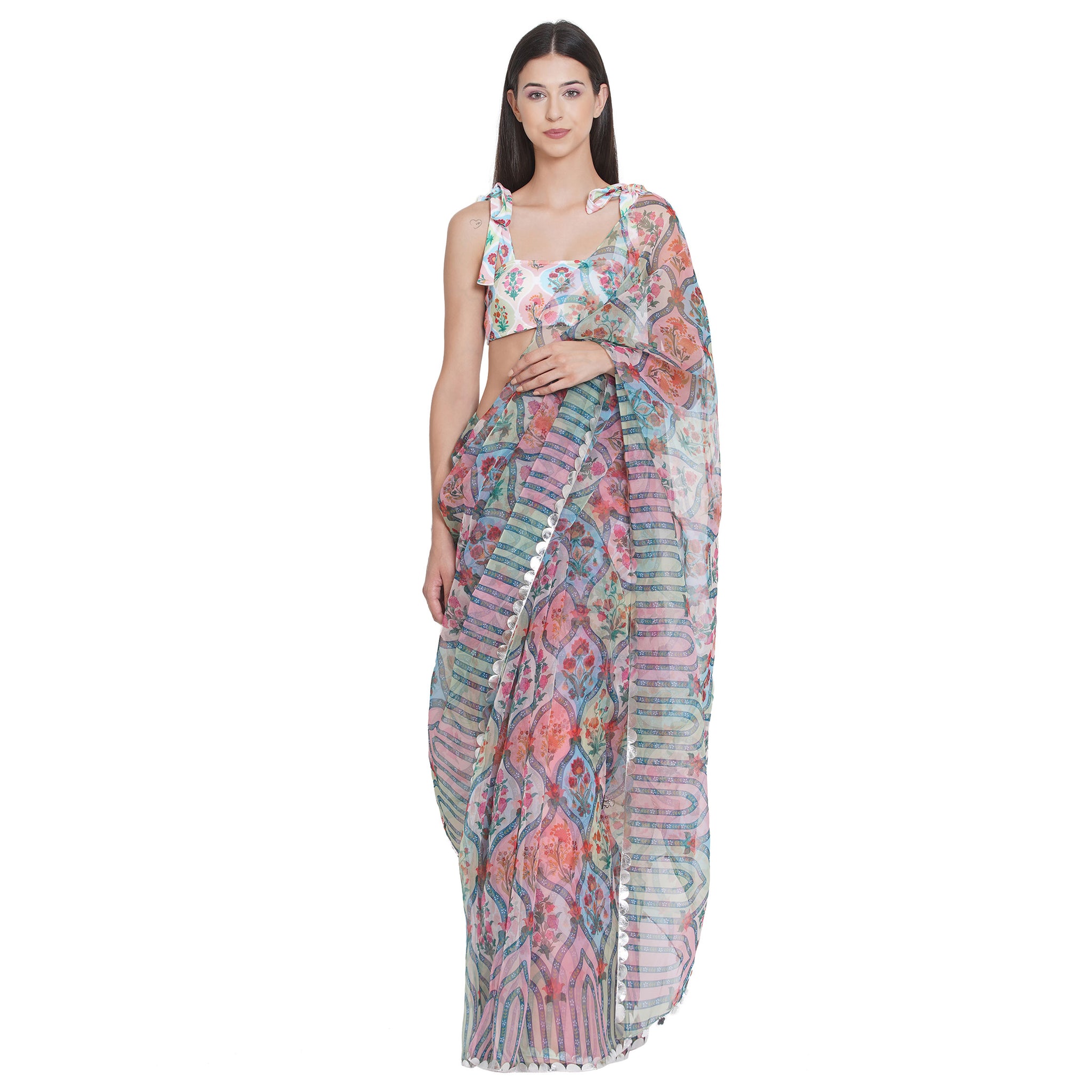 Embroidered Sari