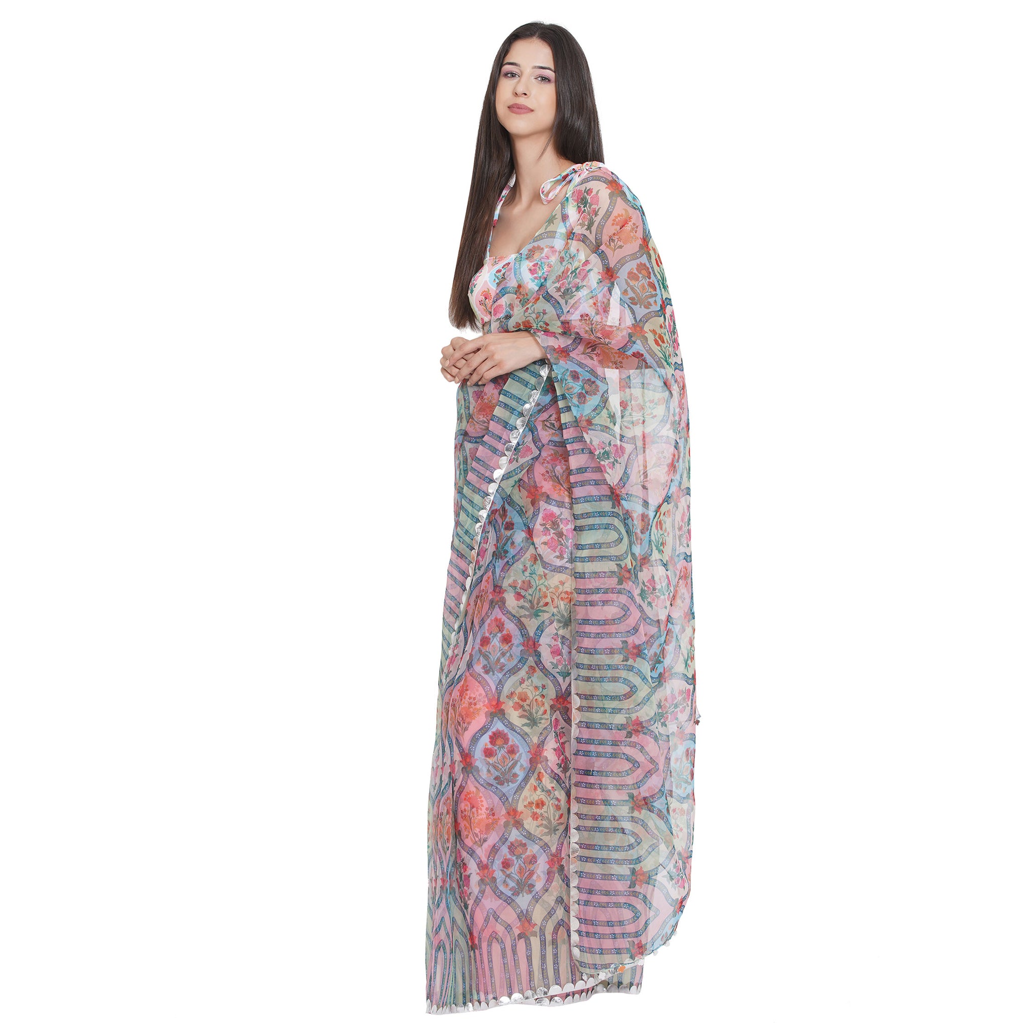 Embroidered Sari