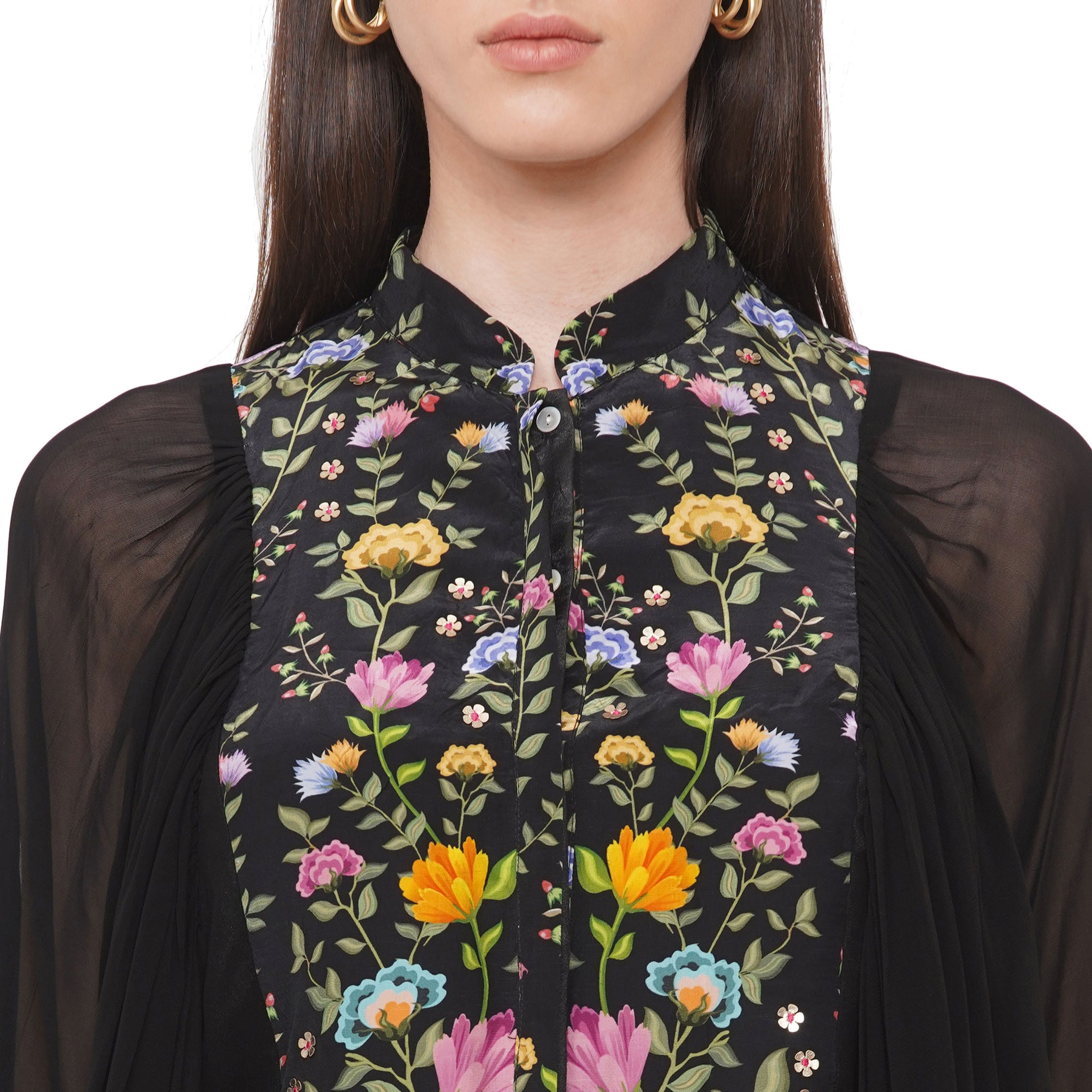 Embroidered Tunic Set