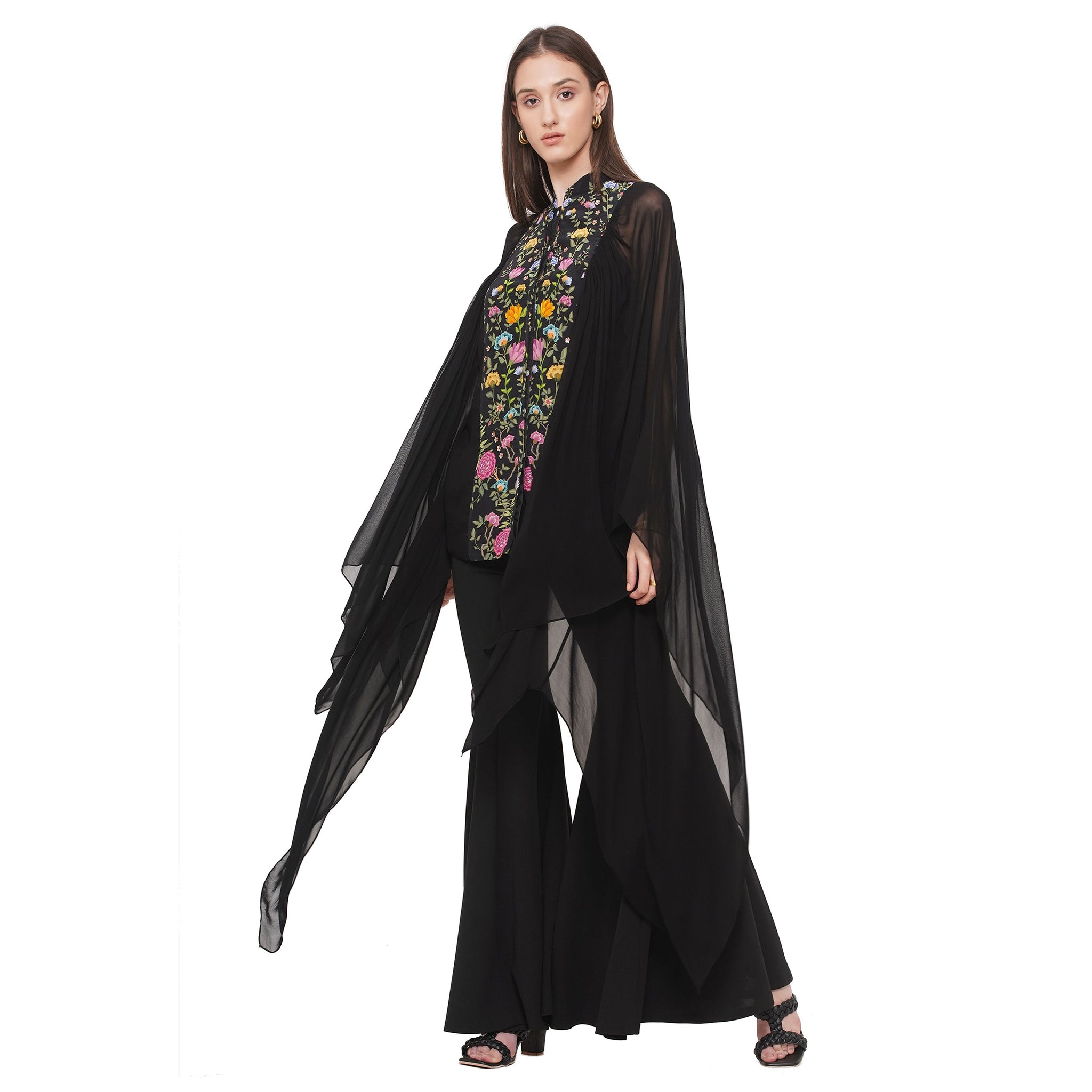 Embroidered Tunic Set