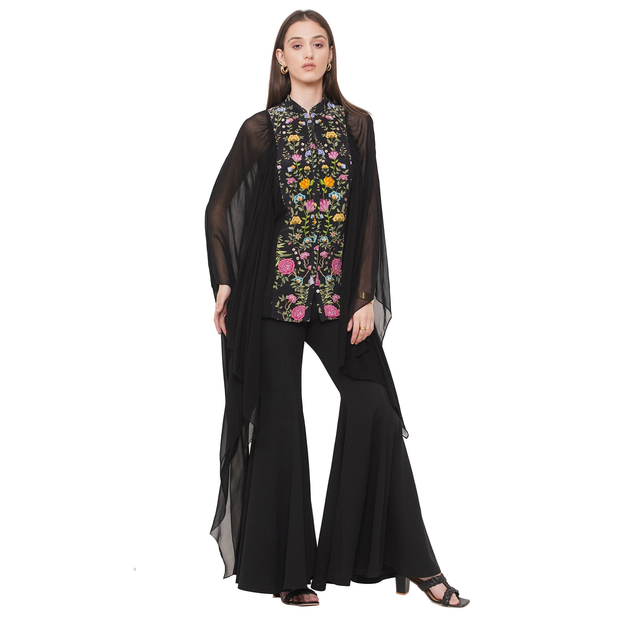 Embroidered Tunic Set