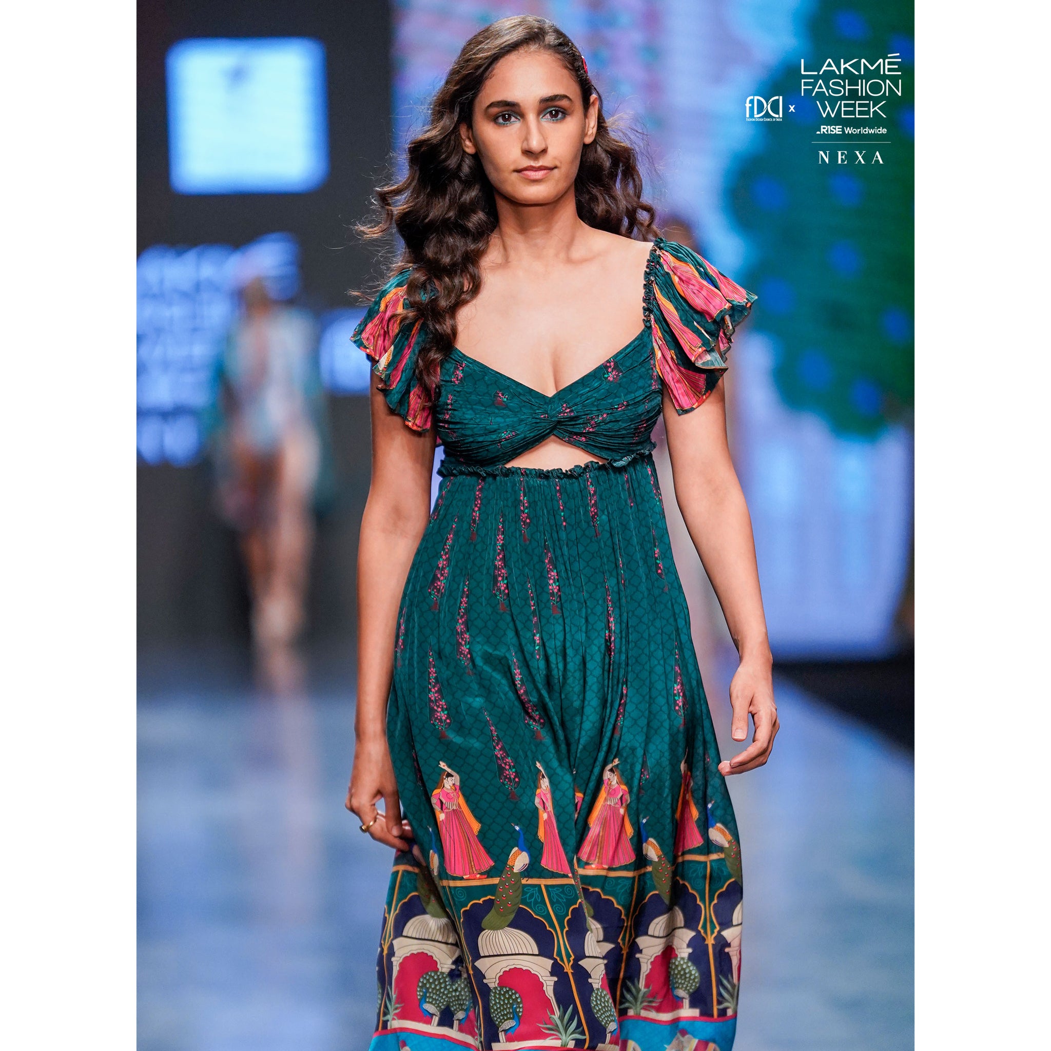 Embroidered Maxi Dress
