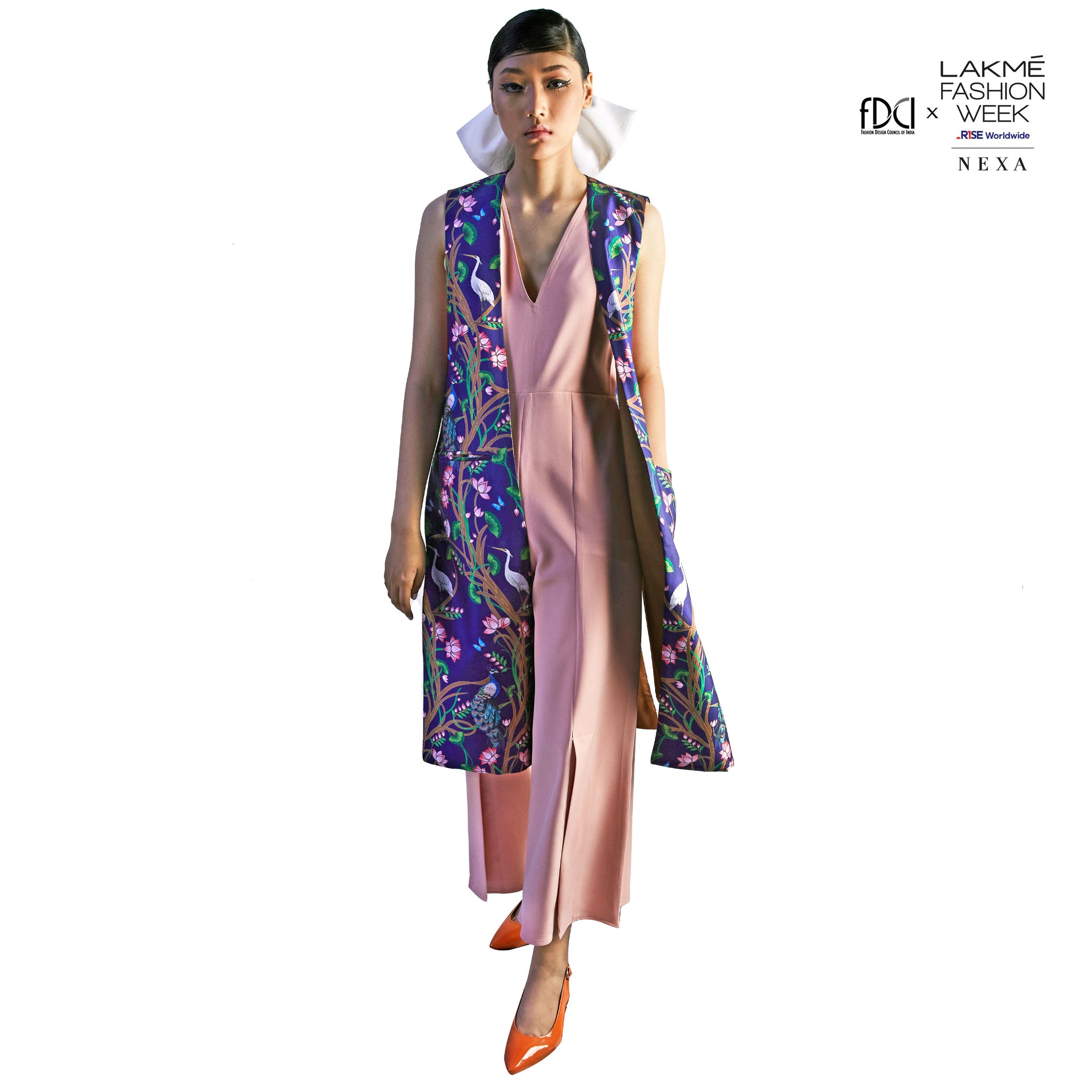 Jumpsuit with Printed Jacket
