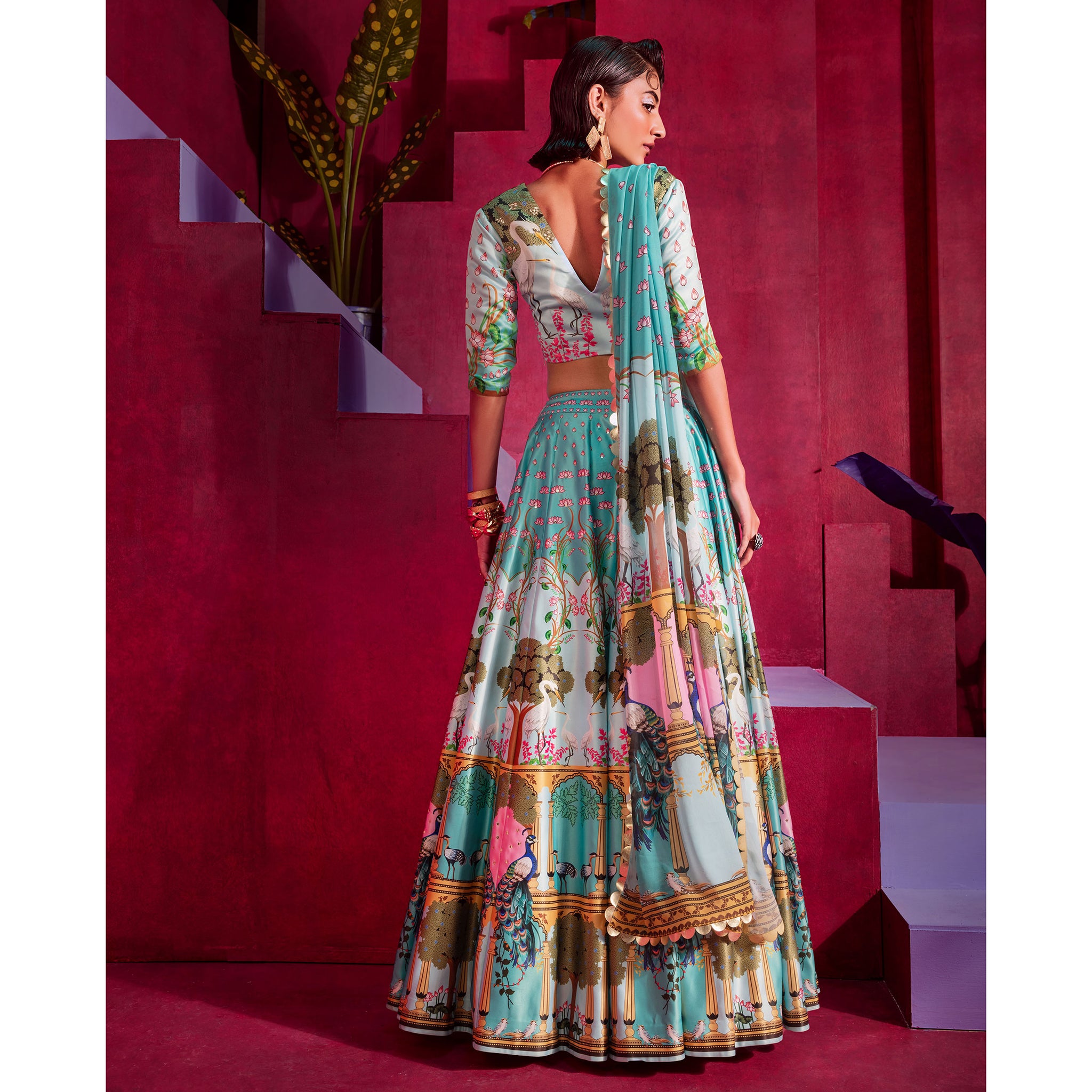 Embroidered Lehenga Set