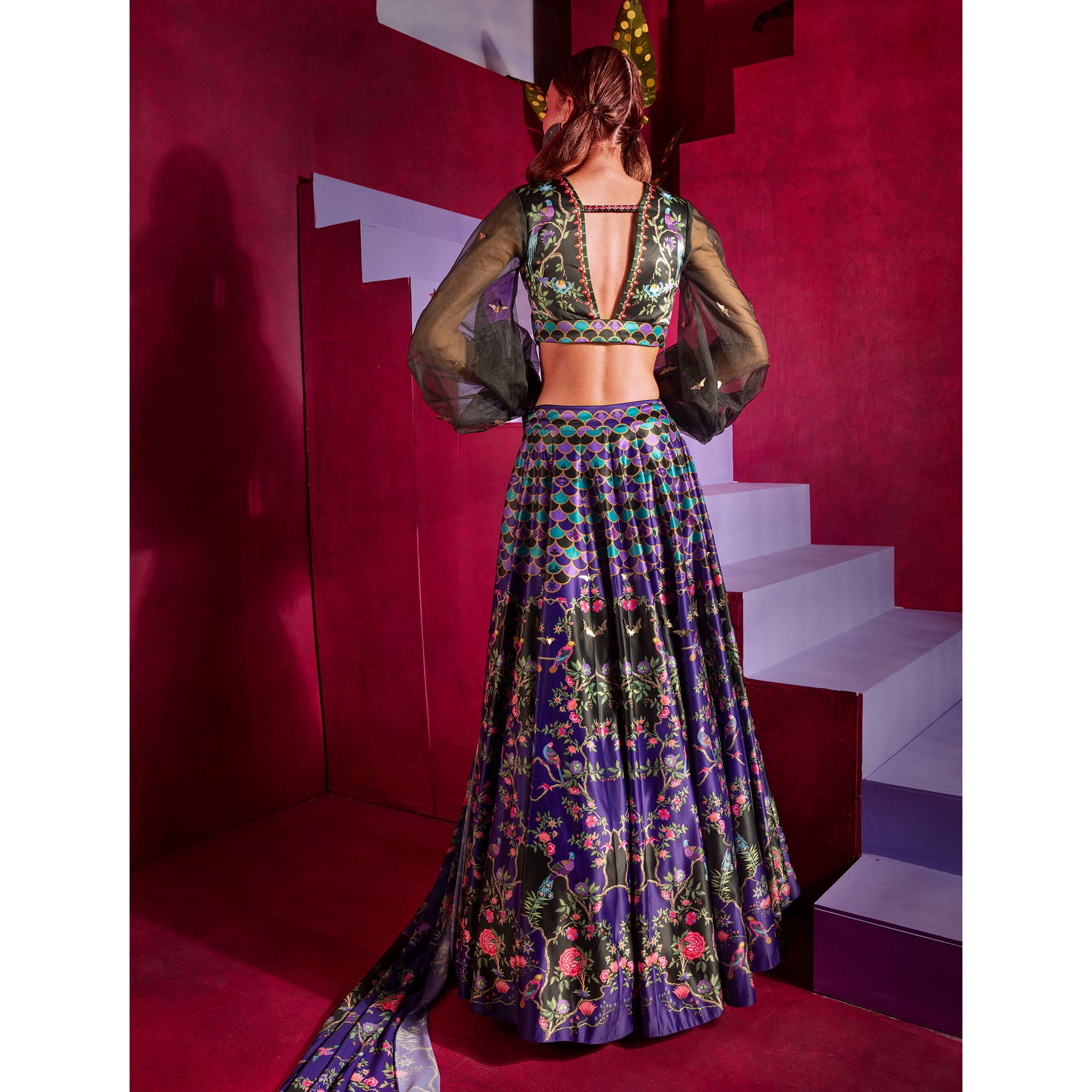 Embroidered Lehenga Set