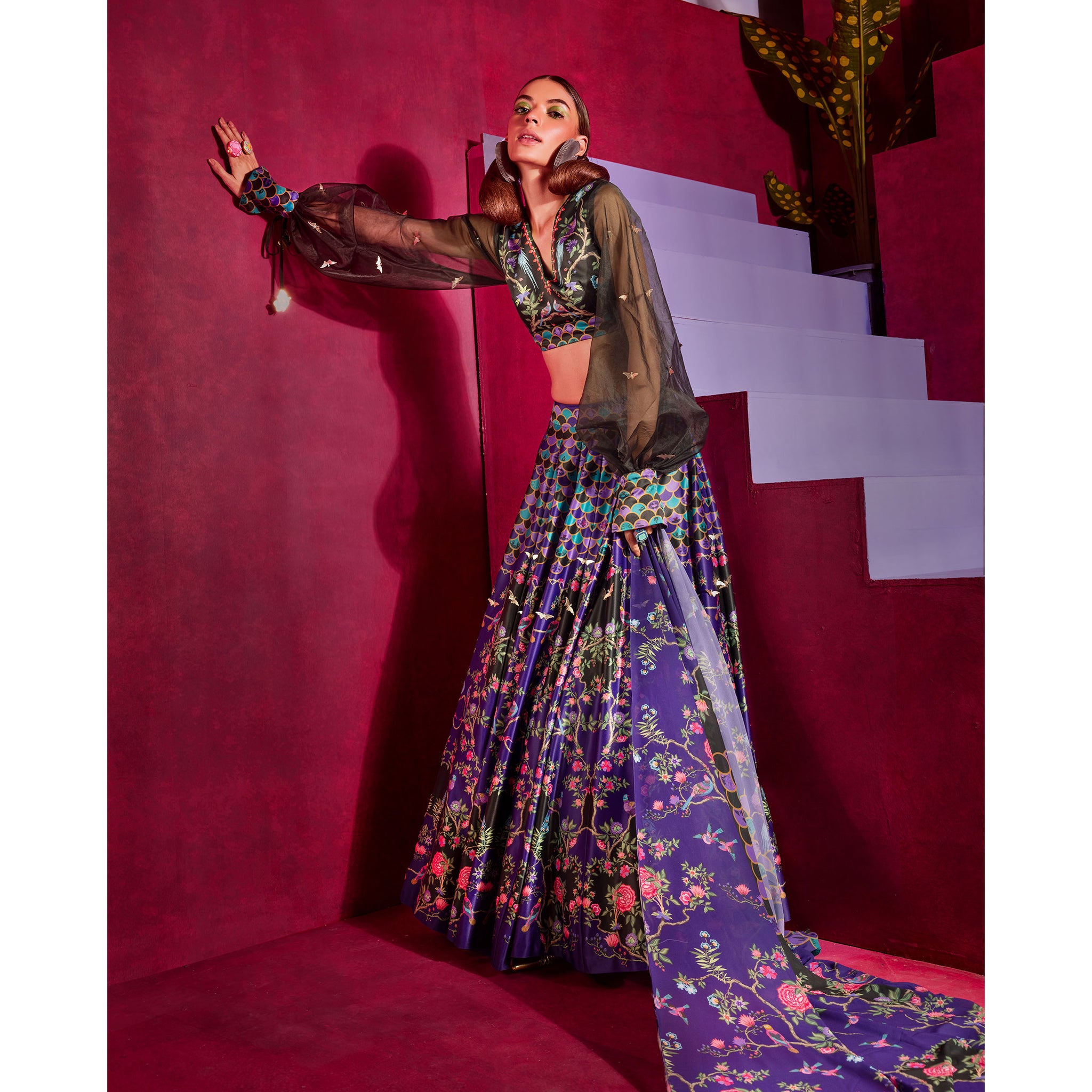 Embroidered Lehenga Set