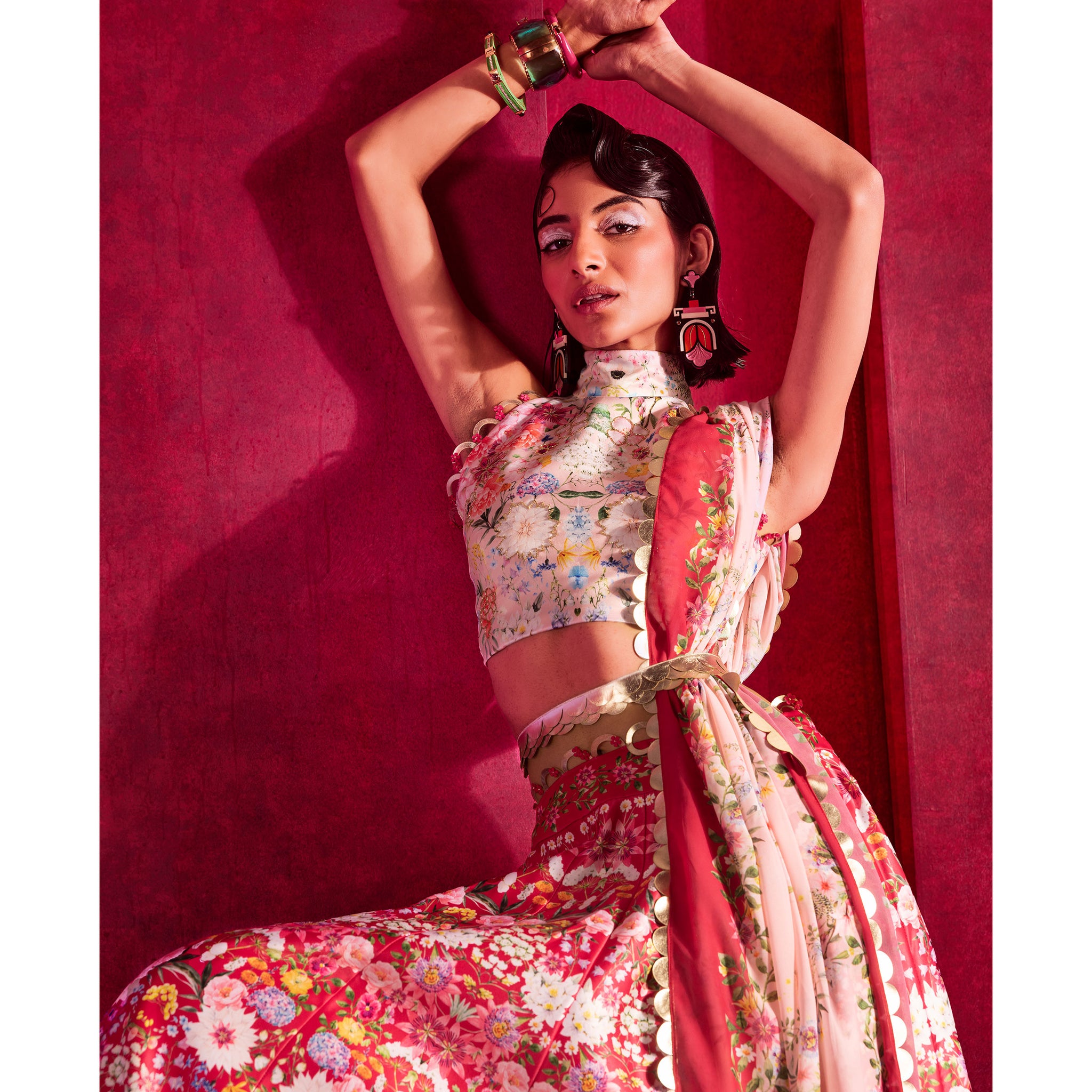 Embroidered Lehenga Set