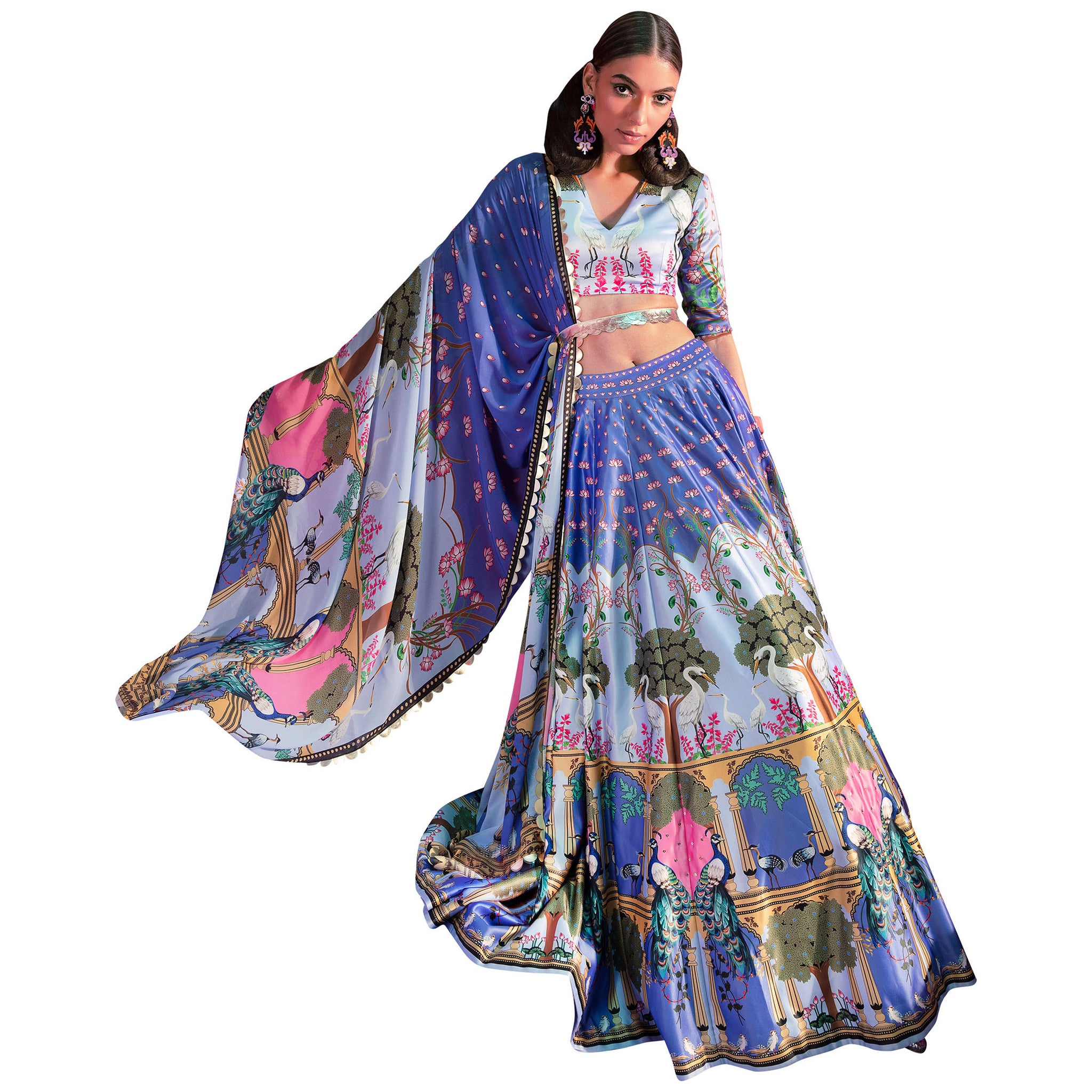 Embroidered Lehenga Set