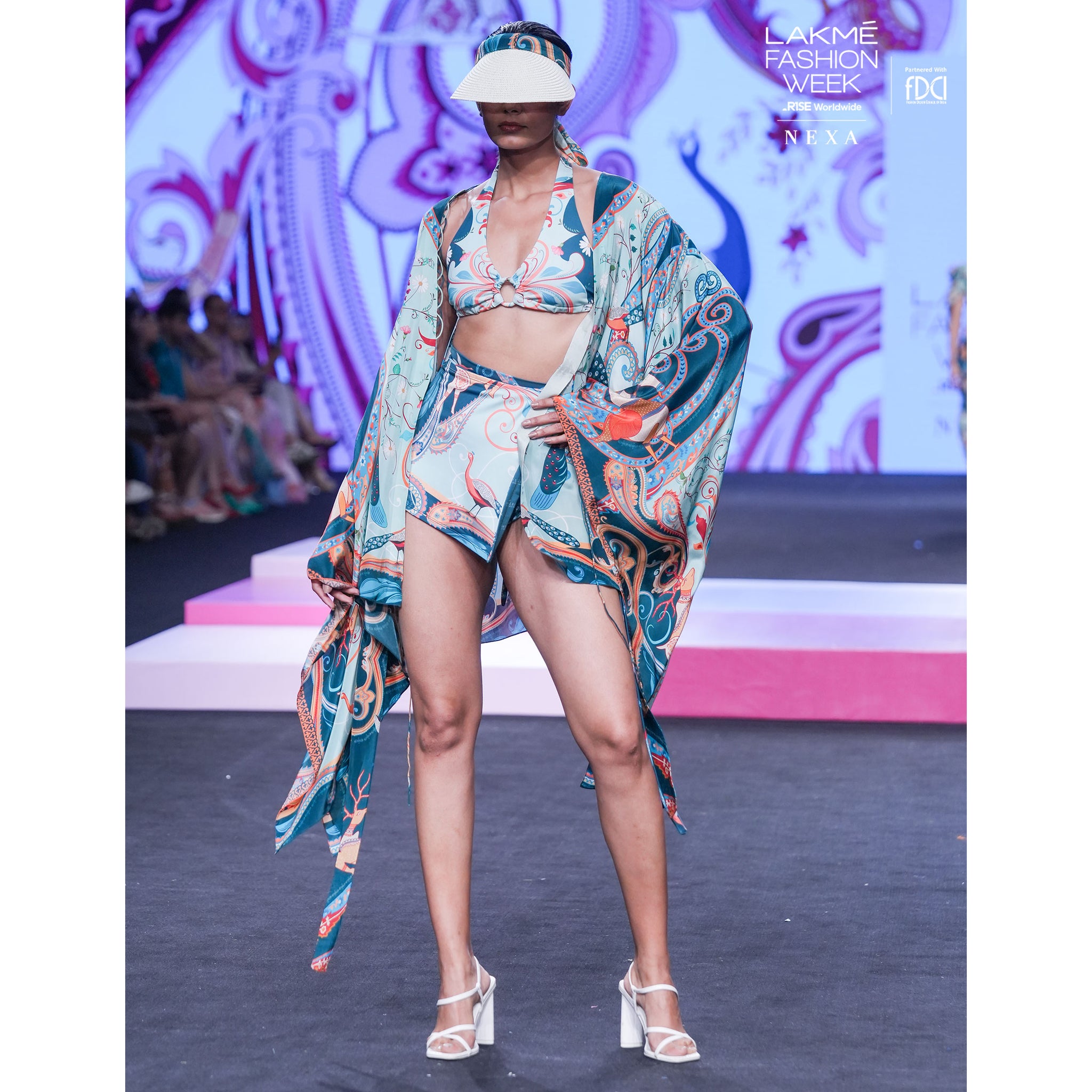 Printed Kaftan Dress