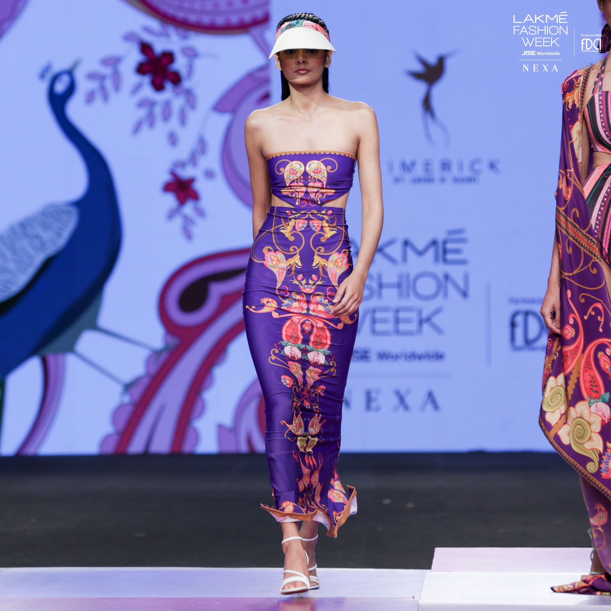 Placement Print Dress