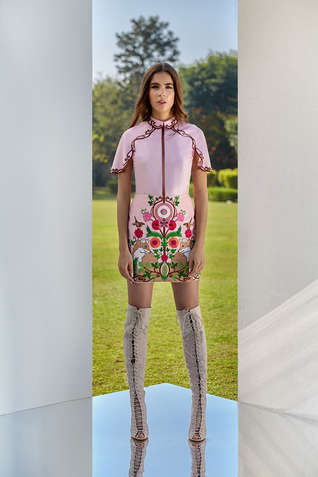 Embroidered Skirt